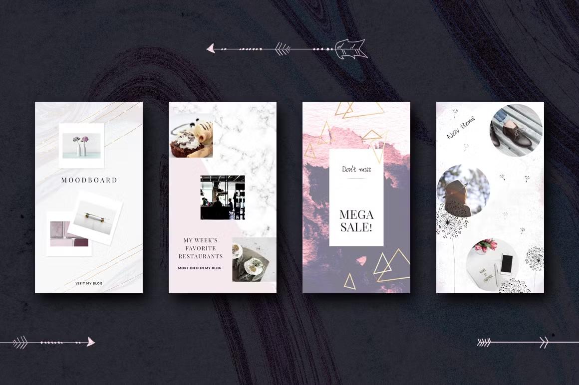 Bring in more Instagram followers with our eye-catching animated Instagram story templates