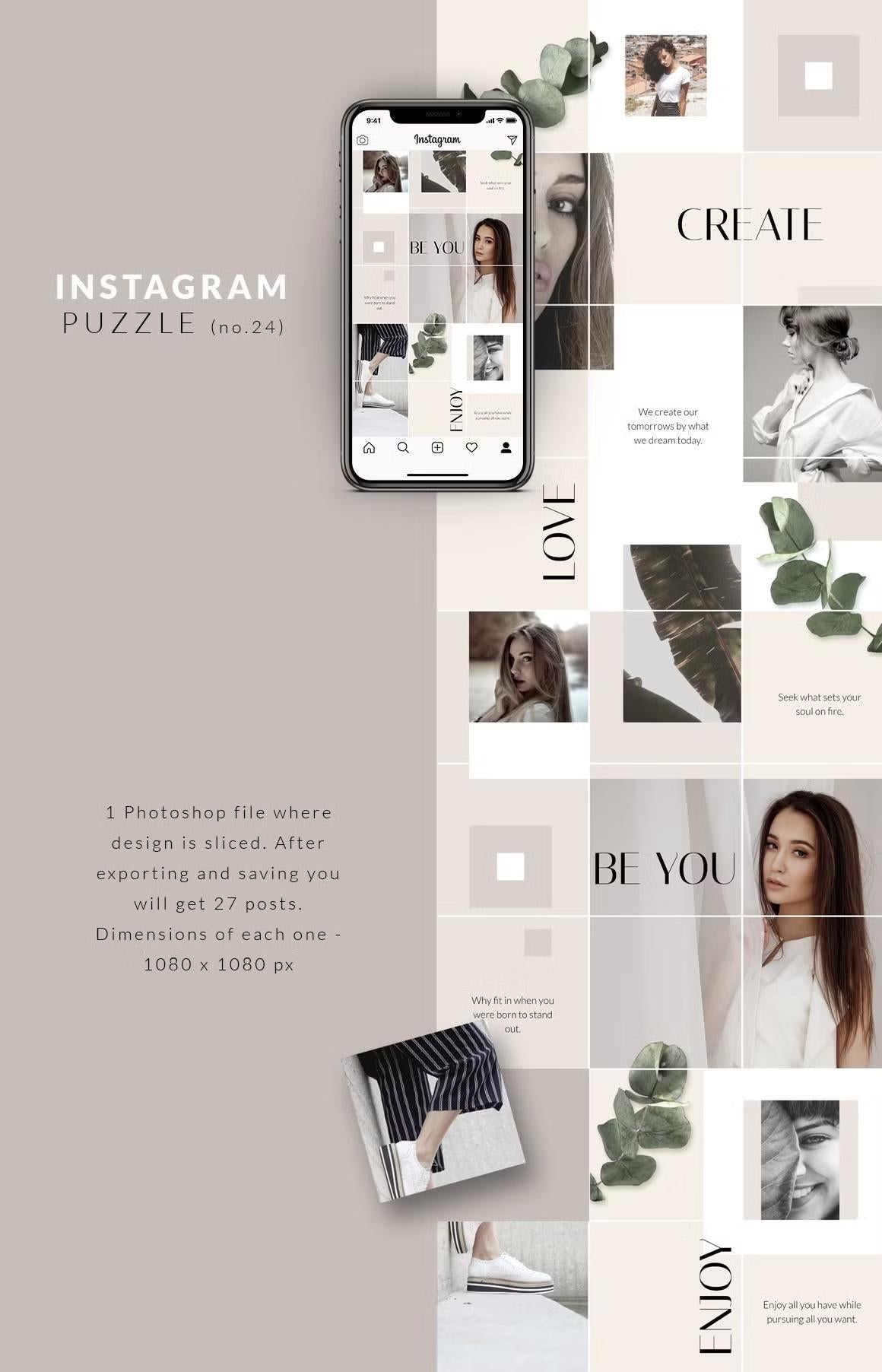 Transform your Instagram feed into a classy and timeless visual experience