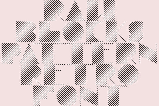 Raw Blocks Pattern Regular - minimalist design elements for elegant and clean compositions