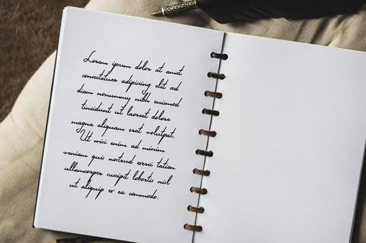 Fern Whisper thin slanted signature font script perfect for social media