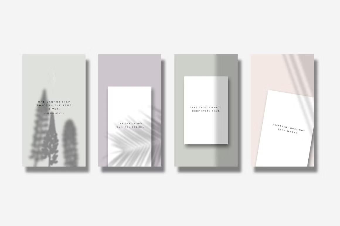 Animated Instagram story quote templates are ideal for fashion, lifestyle, and travel bloggers