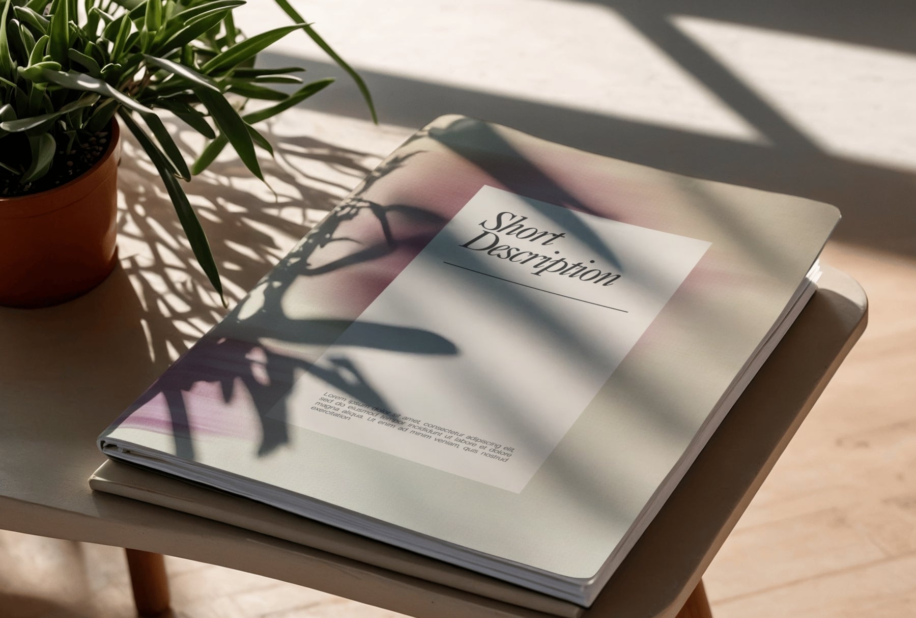 Print preview of blurred floral pastel gradient background, 7200x5400px 300 DPI high resolution