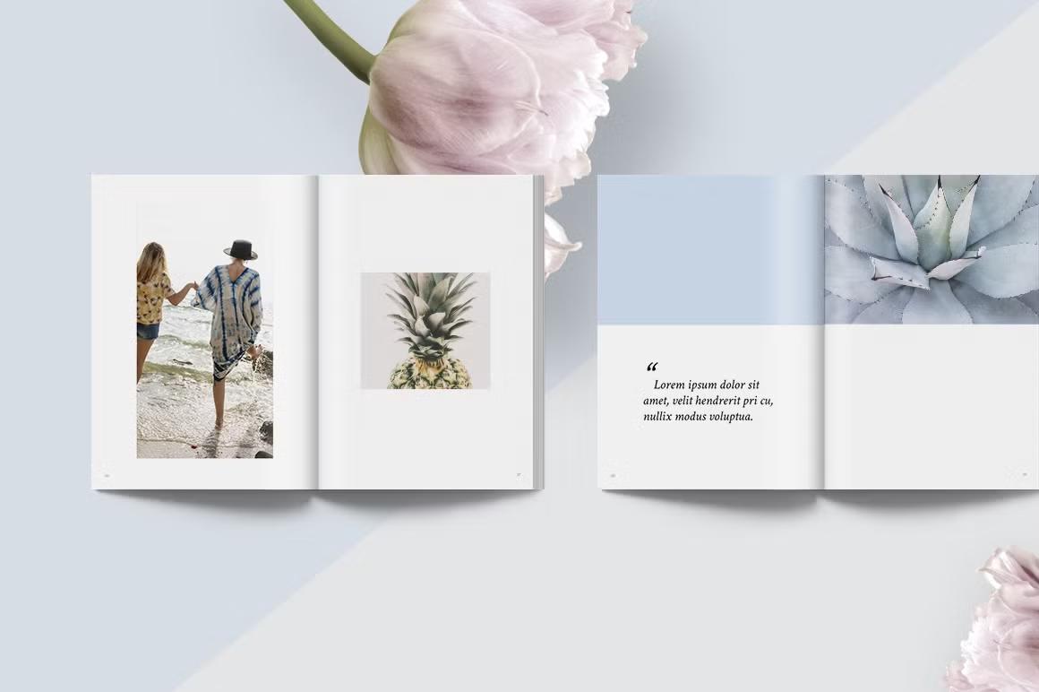 Showcase your work in a clean and stylish format