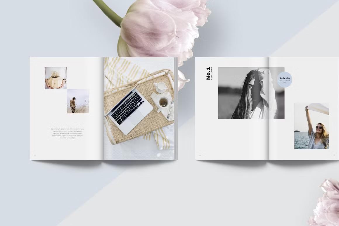 Lookbook / brochure template - perfect for photographers, bloggers, and marketing agencies