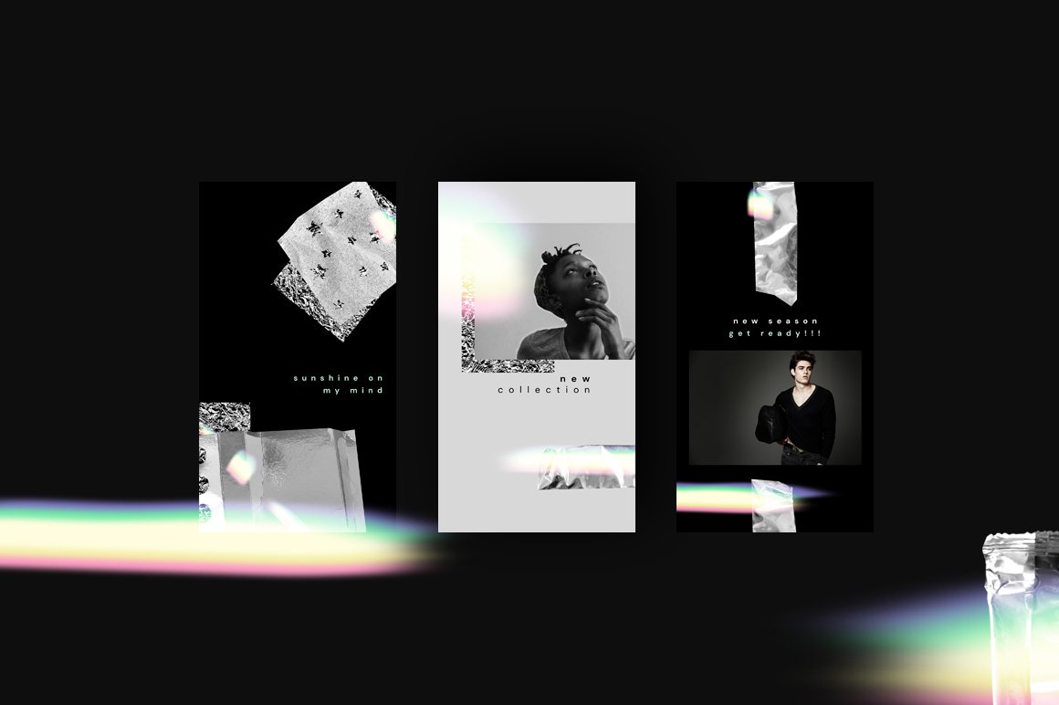 Instagram story templates ideal for boutique owners, photographers, and creatives seeking vibrant designs