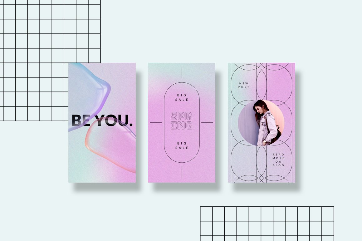 Instagram story templates designed specifically for Canva, eliminating the need for Adobe Photoshop