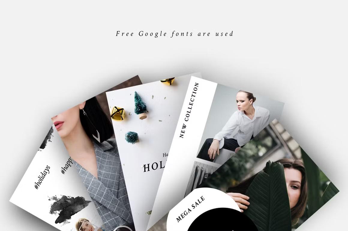 Elevate your Instagram with our animated Instagram story templates - lifestyle & fashion!