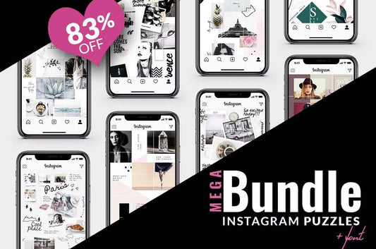 83% OFF | BUNDLE - Instagram Puzzle Media 1 of 5