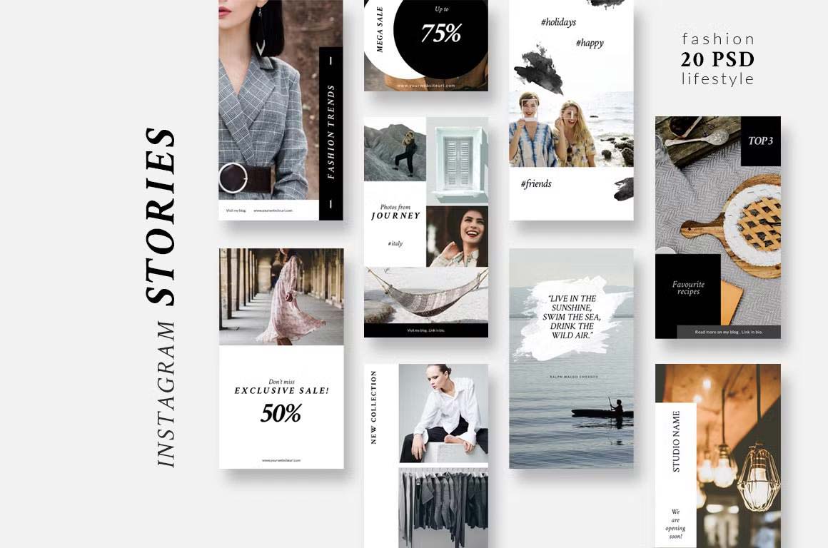 Instagram Stories - Lifestyle & Fashion