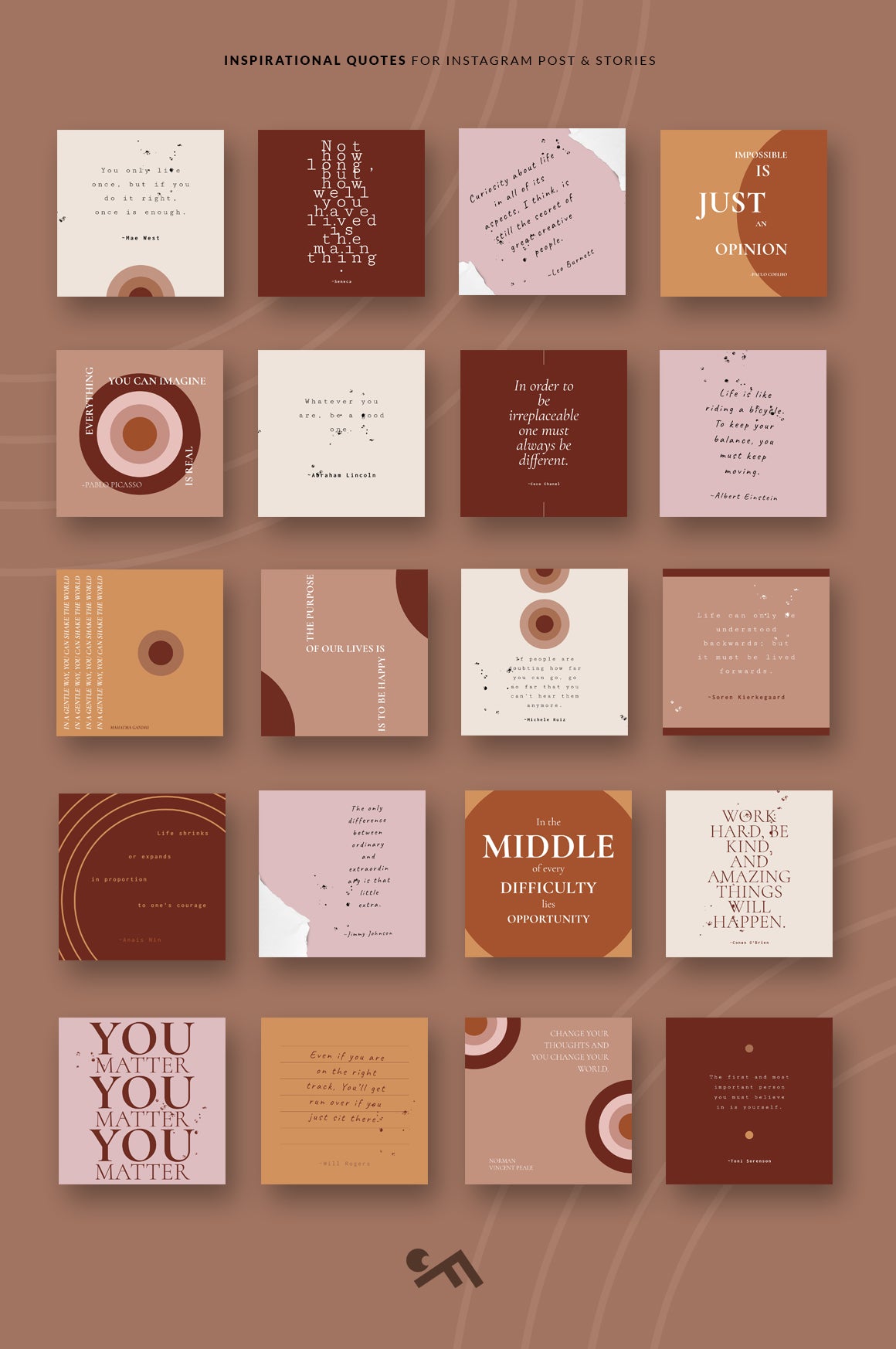 0 ready-to-use inspirational quotes for Instagram Posts