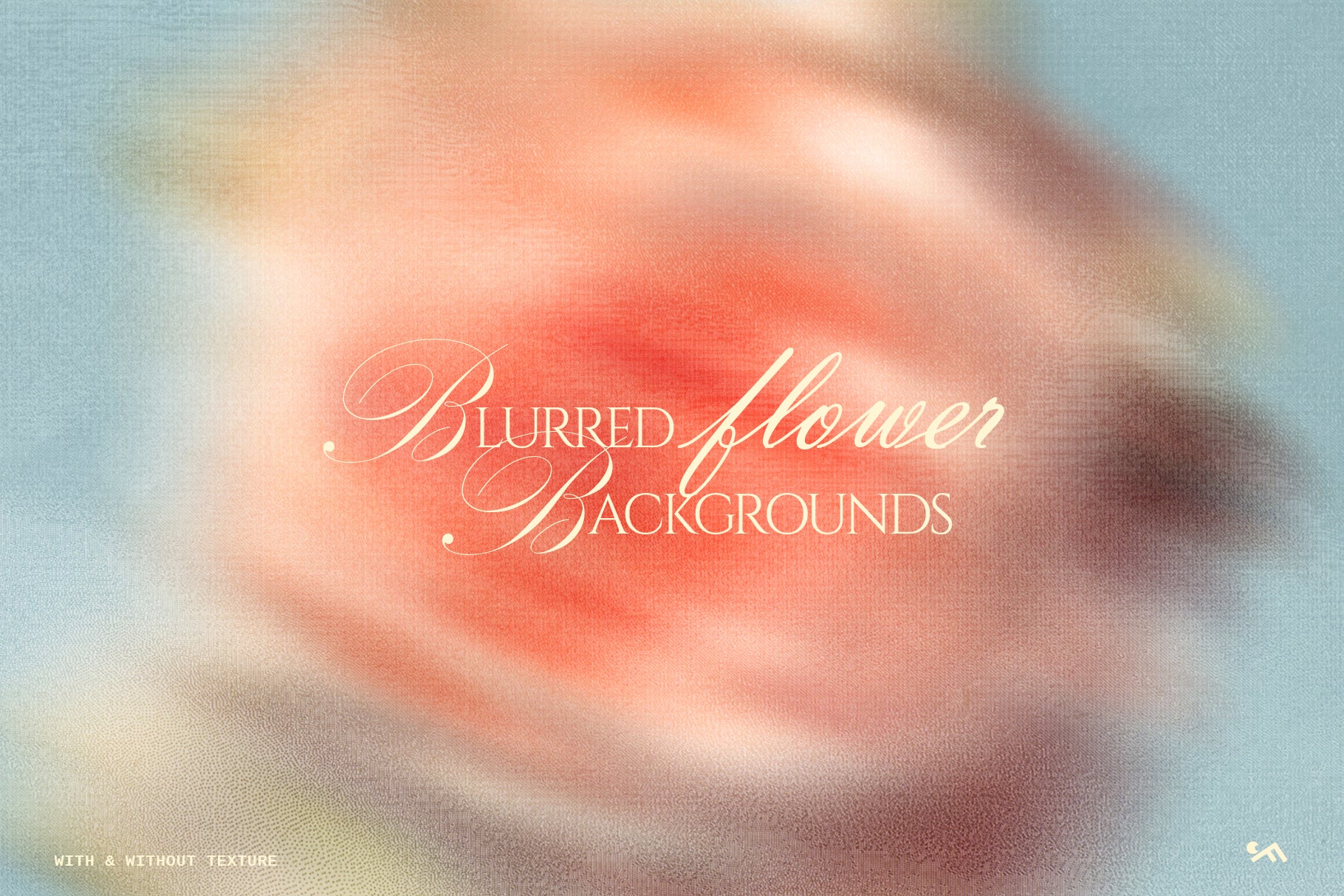 Modern pink pastel gradient blurred floral background, high resolution abstract flower wallpaper