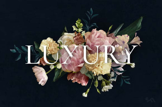 Luxury - REAL flowers' clipart set