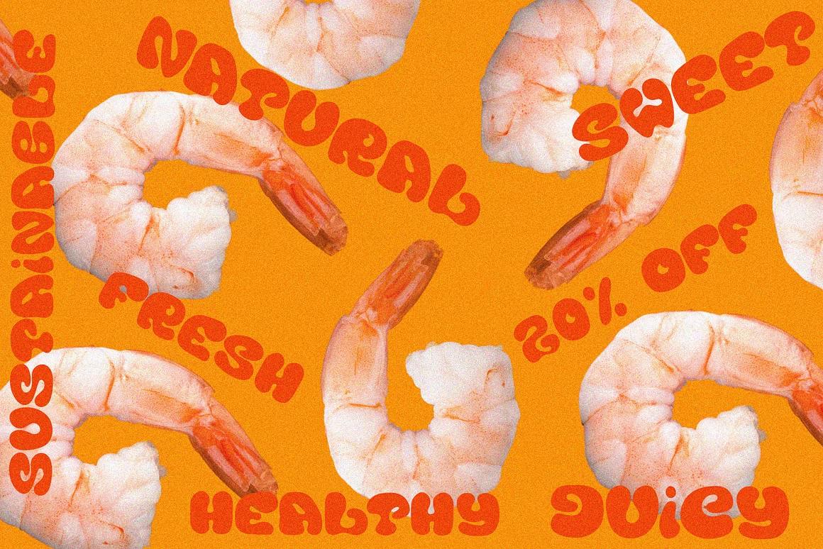 Vintous organic retro font perfect for display headlines