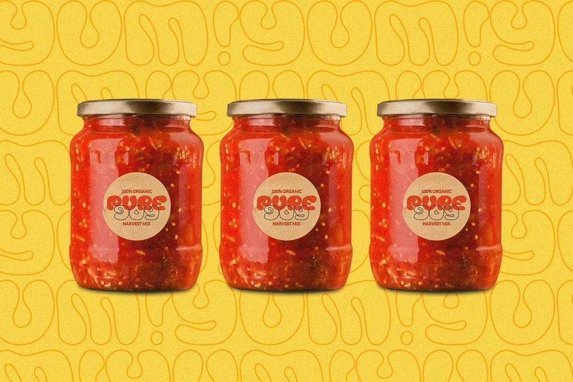 Vintous Font Duo - fun and creative font for nostalgic branding