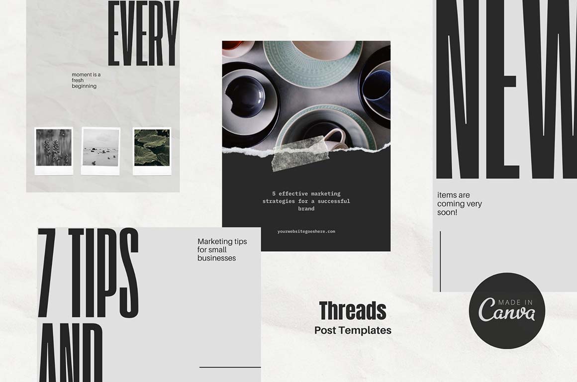 Threads Canva Posts - Small Business