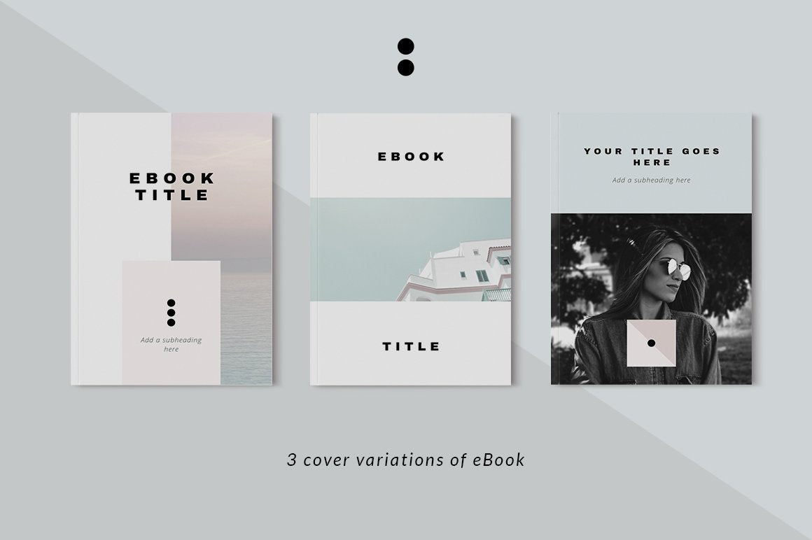 3 cover variations of eBook