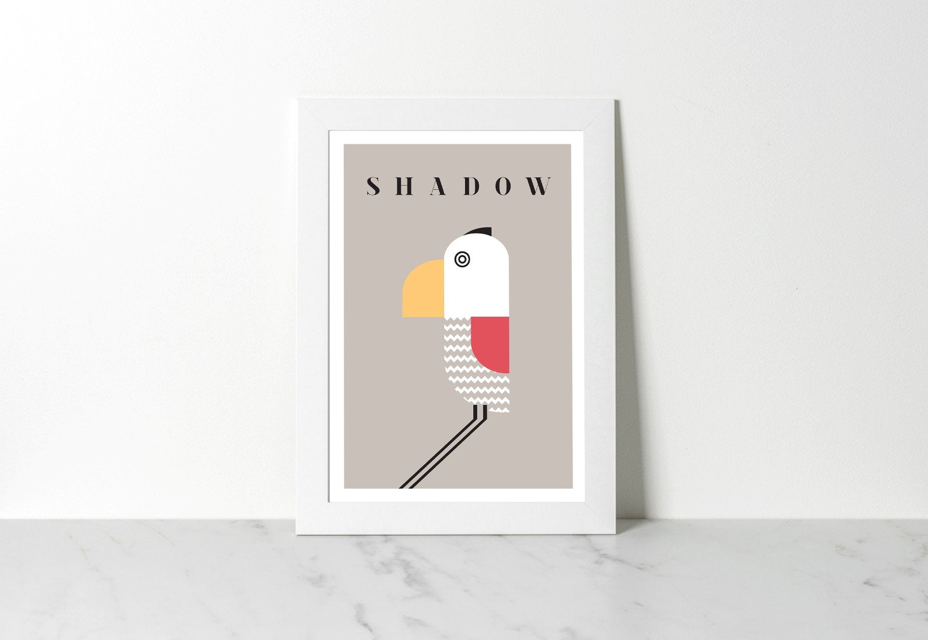 Geometric abstract illustrations poster collection - ideal for wall decoration